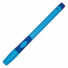 Ручка шариковая для левшей 0,8мм синий стержень голубой корпус STABILO LeftRight 6318/1-10-41