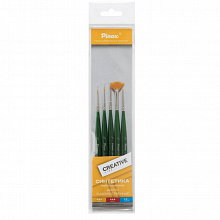 Набор кистей 5 шт Pinax Creative Line синтетика для миниатюр, 279995