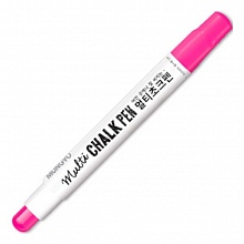 Маркер меловой 4-8мм розовый круглый Chalk Pen MUNGYO, MGMBG12P
