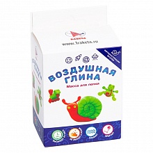Масса для лепки 2цв Воздушная глина Улитка РАКЕТА Р8352