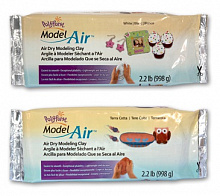 Пластика 1000г терракота затвердевающая на воздухе Sculpey Model Air, AD2222T