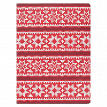 Записная книжка 155х210мм 72л клетка Hand made красная Полином, R1-2440844