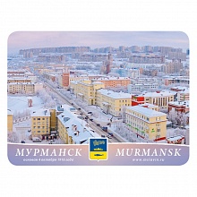 Магнит Мурманск 63х85мм пр. Ленина зима МГН2-61