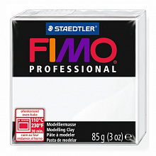 Пластика запекаемая 85г белая Staedtler Fimo Professional, 8004-0