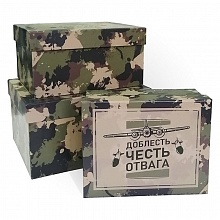 Коробка подарочная прямоугольная 21x17x11см Мужская коллекция №3 Д10103П.332.2