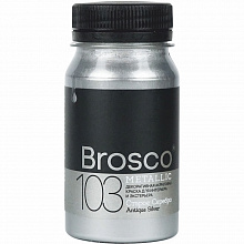 Краска акриловая 100мл №103 Старое серебро Brosco 2501103
