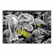 Папка-конверт на молнии B5 ассорти Dinosaur Park Erich Krause, 55334
