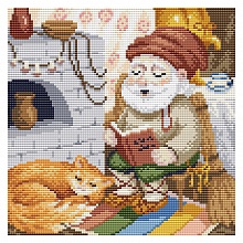 Мозаика алмазная 27х27см Хозяин дома BrilliArt, МС-104