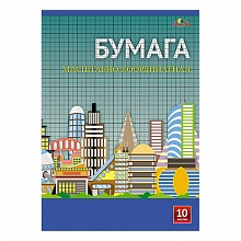 Бумага масштабно-координатная А3 10л Город будущего КТС-ПРО, С1565-04