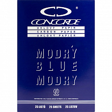 Бумага копировальная 25л синяя Concorde 11520