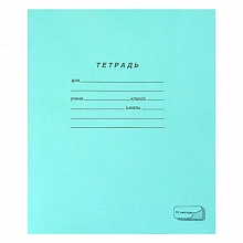 Тетрадь 18л линия зеленая ПЗБМ, 019889