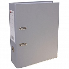 Регистратор 8см серый съемный механизм LAMARK, AF0600-GR