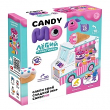 Набор для лепки из легкого пластилина Лепи легко набор CandyМО C099Y