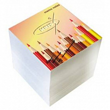 Блок для записи 9х9х9см белый Кубарик пл.80г/м2 Крис, КУБ-9