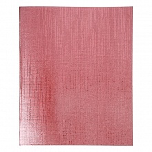 Тетрадь бумвинил  96л клетка розовая Metallic Hatber, 96Т5бвВ1