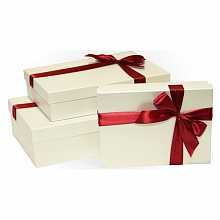 Коробка подарочная прямоугольная  25x17x6см перламутр Д10103П.198.2