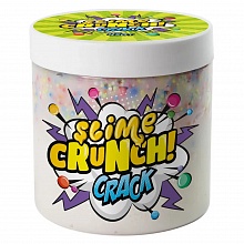 Слайм 450гр с ароматом сливочной помадки Crunch-slime Crack ВОЛШЕБНЫЙ МИР S130-43