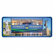 Магнит Мурманск 60х148мм коллаж 2 МГНП2-36