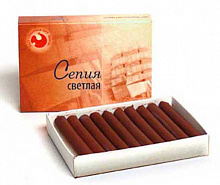 Сепия светлая 10шт., картон.уп., (цена за 1шт.) ЗХК, Т06159