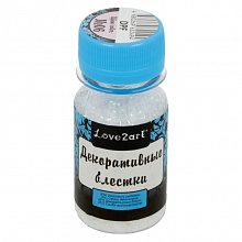 Блестки для декора 15г перламутровый Love2art DPF 06