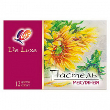 Пастель масляная 12 цв. De Luxe Луч 28С1674-08
