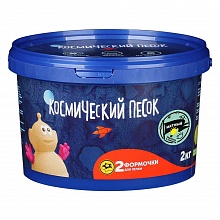 Песок кинетический 2000гр светящийся в темноте мятный Космический песок ВОЛШЕБНЫЙ МИР KP2MG