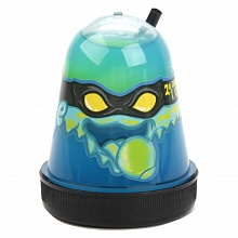 Слайм 130гр смешивай цвета 2 в 1 синий, желтый Slime Ninja ВОЛШЕБНЫЙ МИР S130-1