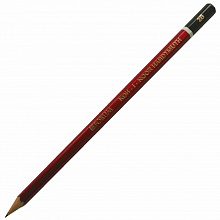 Карандаш чернографитный 2B без ластика шестигранный Koh-i-Noor Forum 1672