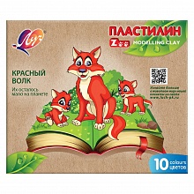 Пластилин 10 цв ZOO Луч 29С1721-08