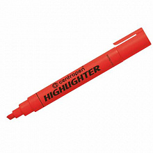 Текстовыделитель красный Centropen, 8852/1К