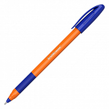 Ручка шариковая 1мм синий стержень масляная основа U-109 Orange Stick&Grip Erich Krause, 47591
