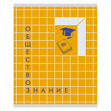 Тетрадь предметная Обществознание 48л клетка Scrabble Канц-Эксмо ТТМ486919