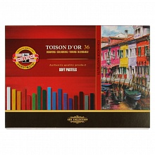 Пастель 36 цв Koh-I-Noor TOISON D`OR сухая, 8585/36