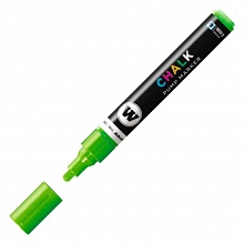 Маркер меловой 2,5мм зеленый круглый FlexOffice, FO-CM01 Green