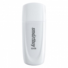 Флеш-диск 32ГБ Smartbuy Scout White SB032GB2SCW