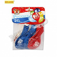 Шарики воздушные М12 Россия Globos Festival ШВ-4861 MILAND
