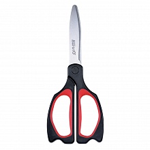 Ножницы 19см сталь резиновые вставки красные KW-Trio 03908-RED