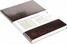 Записная книжка 100х181мм 96л без линовки Crystal Collection Розовый кварц Листофф, КЗКК962223
