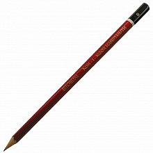 Карандаш чернографитный B без ластика шестигранный Koh-i-Noor Forum 1672