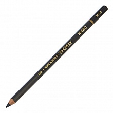 Карандаш художественный графитовый черный твердый Gioconda silky Koh-I-Noor 8815/3