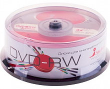 Диск DVD-RW 4.7GB 4x 25шт (цена за шт) Smart Track, ST000324