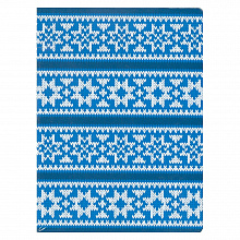 Записная книжка 155х210мм 72л клетка Hand made синяя Полином, R1-2440944