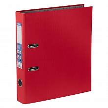 Регистратор 5см красный съемный механизм Expert PVC classic, 251804