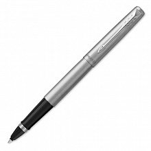 Ручка роллер 0,5мм черные чернила PARKER Jotter Core T61 Stainless Steel CT F 2089226