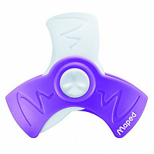 Ластик 60х30х10мм пластиковый футляр MAPED Spin 127410