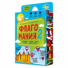 Игра карточная Флагомания часть 2 ГЕОДОМ, 4607177455297