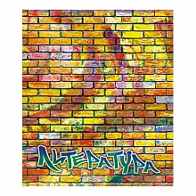 Тетрадь предметная Литература 40л линия Кирпичи КТС-ПРО, С7921-11