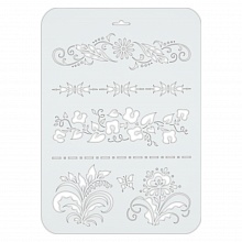 Трафарет декоративный 22х31см Love2Art TDR 1811-05