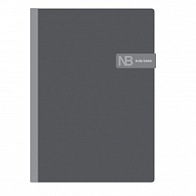 Тетрадь 120л В5 клетка One color черная Erich Krause, 39454