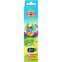 Карандаши   6 цв. Koh-I-Noor Птицы 3551/6 2 KS